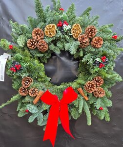 Christmas Wreath Red Large