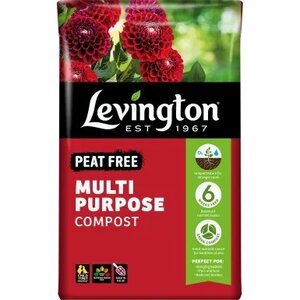 Levington Multi Purpose Compost Peat Free 40L