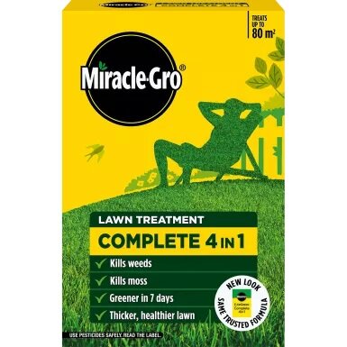 Miracle Gro Complete 4 in 1 80m2