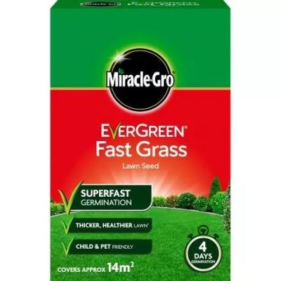 Miracle Gro Evergreen Fast Grass Lawn Seed 14sqm