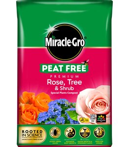 Miracle Gro Rose Tree & Shrub Peat Free Compost