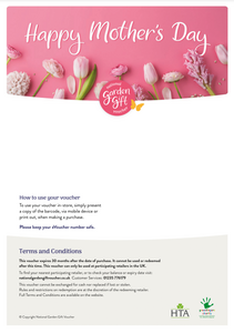 National Garden Gift E-Voucher - Happy Mothers Day