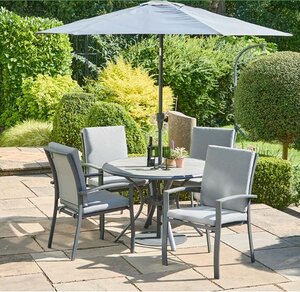 Turin 4 Seater Set
