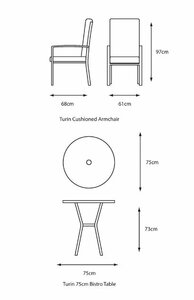 Turin Bistro Set - image 2